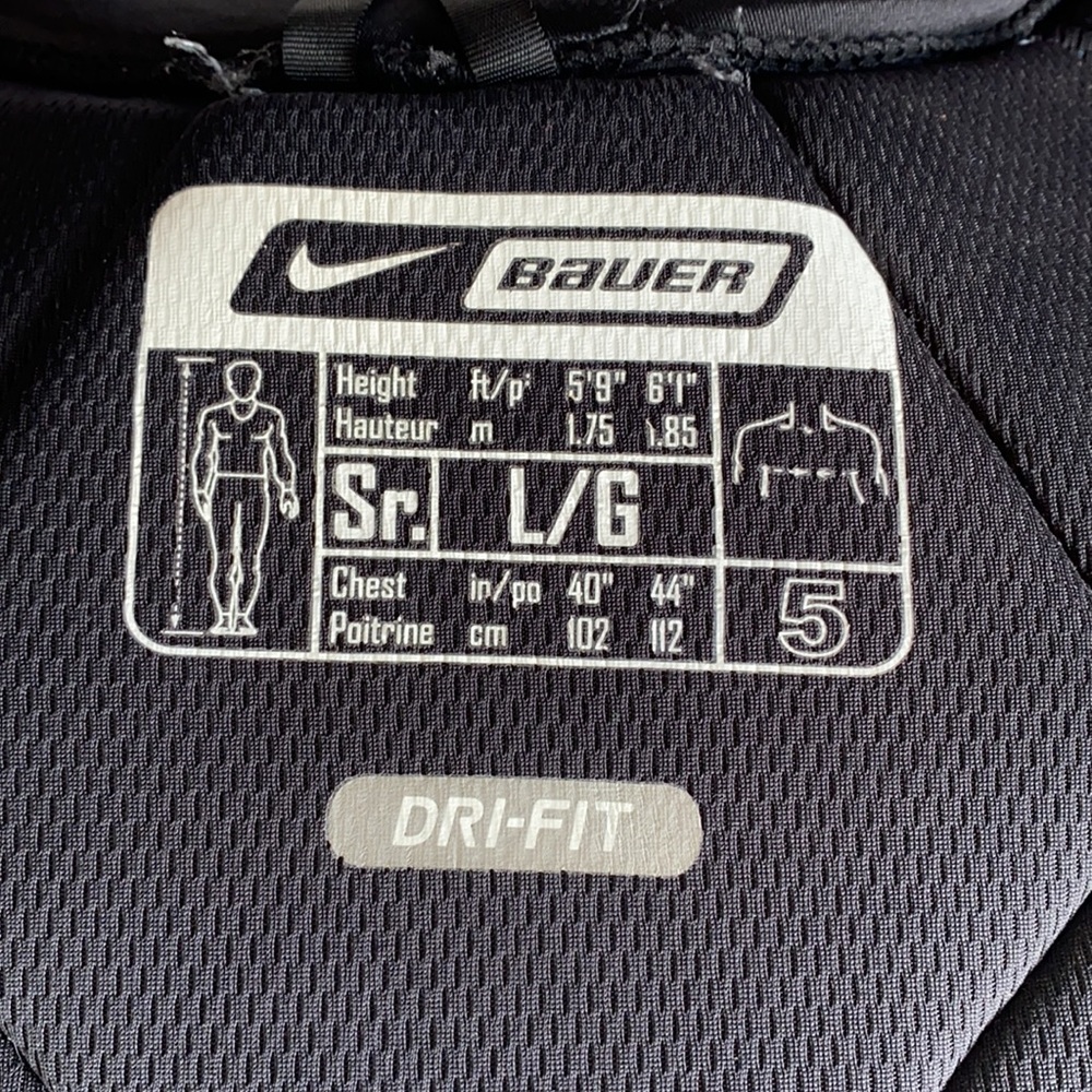 BAUER Riding Shoulder Pads Lg - Picture 5 of 9
